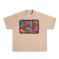 Burro mimi floral background Urban Heavy Tee - HRA Design Shop