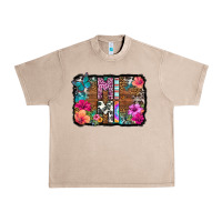 French Oak mimi floral background Urban Heavy Tee - HRA Design Shop