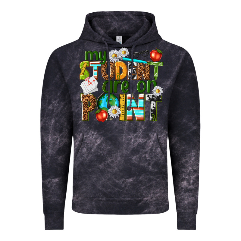 My Student Are On Point Vintage Hoodie by texasbilliewilder | Teevron