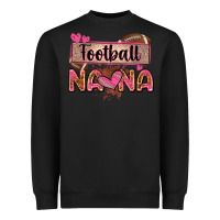 Black football nana with leopard Heavyweight Sweatshirt - Zillion Design Studio