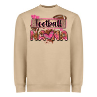 Mushroom football nana with leopard Heavyweight Sweatshirt - Zillion Design Studio