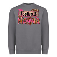 Storm football nana with leopard Heavyweight Sweatshirt - Zillion Design Studio