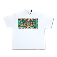 White english bulldog mom  license plate template Urban Heavy Tee - BarkalooDesign
