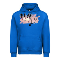 Cobalt Nurse Floral Urban Hoodie - Bettercallsaul