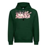 Forest Green Nurse Floral Urban Hoodie - Bettercallsaul