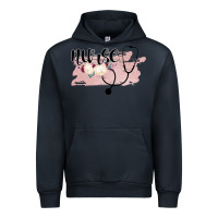 Navy Nurse Floral Urban Hoodie - Bettercallsaul