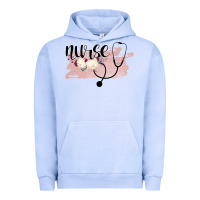Pigment Grape Ice Nurse Floral Urban Hoodie - Bettercallsaul