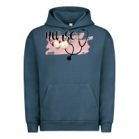Pigment Midnight Navy Nurse Floral Urban Hoodie - Bettercallsaul