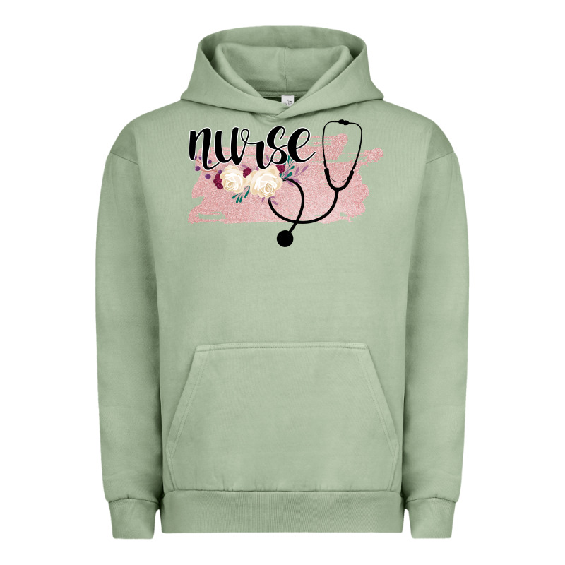 Nurse Floral Urban Hoodie by Bettercallsaul | Teevron