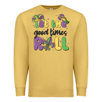 Antique Gold let the good times roll Premium Sweatshirt - MaliasSmallBusiness