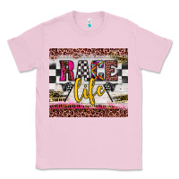 Bubblegum Pink race life Classic Tee - JahusDesignShop