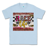 Dusty Blue race life Classic Tee - JahusDesignShop