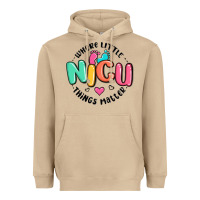 Mushroom nicu where little things matter Heavyweight Hoodie - MaliasSmallBusiness