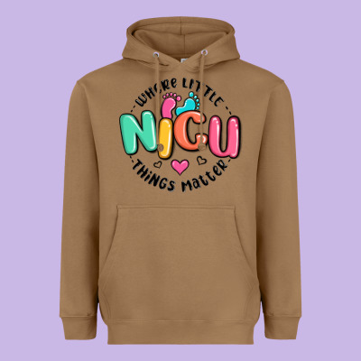 Nicu Where Little Things Matter Heavyweight Hoodie Designed By Maliassmallbusiness