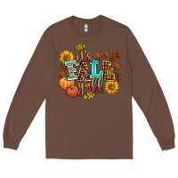 Chestnut it's fall y'all Long Sleeve Tee - AdoDesignShop