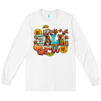 White it's fall y'all Long Sleeve Tee - AdoDesignShop
