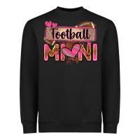 Black football mini with leopard Heavyweight Sweatshirt - Zillion Design Studio