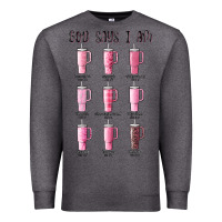 Charcoal Heather god says i am bible verse stanley Premium Sweatshirt - MaliasSmallBusiness