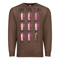 Chestnut god says i am bible verse stanley Premium Sweatshirt - MaliasSmallBusiness