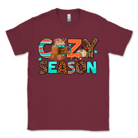 Burgundy cozy season Classic Tee - AdoDesignShop