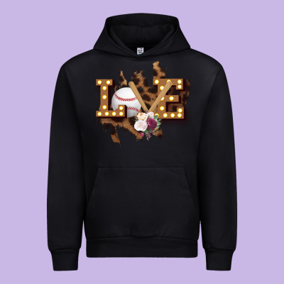Love Softball Urban Hoodie Designed By Bettercallsaul