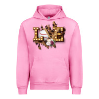 Fuchsia Pink Love Softball Urban Hoodie - Bettercallsaul