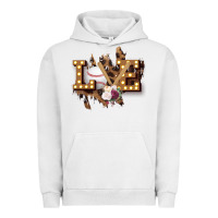 Pigment Lunar Rock Love Softball Urban Hoodie - Bettercallsaul