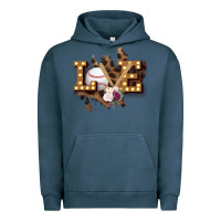 Pigment Midnight Navy Love Softball Urban Hoodie - Bettercallsaul