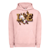 Pigment Salmon Love Softball Urban Hoodie - Bettercallsaul