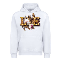White Love Softball Urban Hoodie - Bettercallsaul