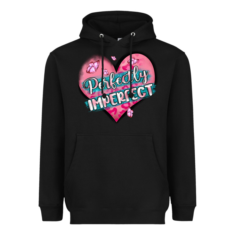 Perfectly Imperfect Heavyweight Hoodie by MaliasSmallBusiness | Teevron