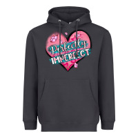 Smoke perfectly imperfect Heavyweight Hoodie - MaliasSmallBusiness