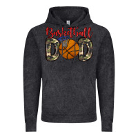Vintage Black basketball dad Vintage Hoodie - Zillion Design Studio