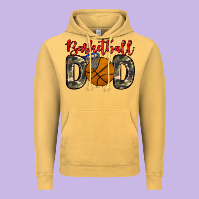 Basketball Dad Vintage Hoodie Designed By Zillion Design Studio