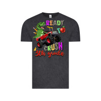 Vintage Black ready to crush 3th grade Vintage Tee - Zillion Design Studio