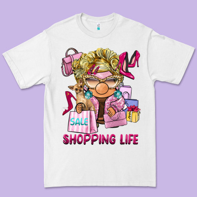 Shopping Life  Gnome Premium Tee Designed By Barkaloodesign