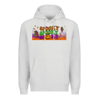 Dove Grey spooky  libbey glass Premium Hoodie - BundleAndBundleShop