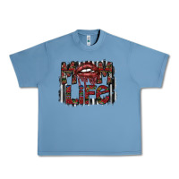 Pebble Blue mom life Urban Heavy Tee - SublimationCraftShop