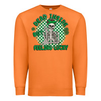 Carrot dead inside but feeling lucky Premium Sweatshirt - MaliasSmallBusiness