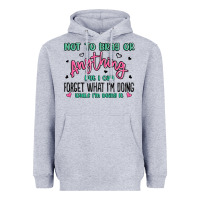 Heather Grey not to brag or anything but i can forget what im d Heavyweight Hoodie - MaliasSmallBusiness