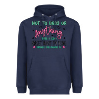 Navy not to brag or anything but i can forget what im d Heavyweight Hoodie - MaliasSmallBusiness