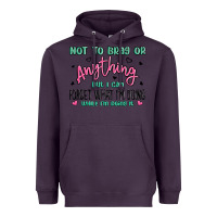 Plum not to brag or anything but i can forget what im d Heavyweight Hoodie - MaliasSmallBusiness