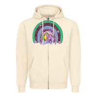 Sandshell easter egg rainbow Zipper Hoodie - Artiststas
