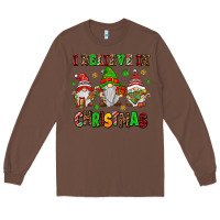 Chestnut i believe in christmas Long Sleeve Tee - AdoDesignShop