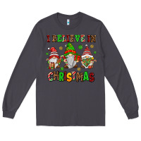 Smoke i believe in christmas Long Sleeve Tee - AdoDesignShop