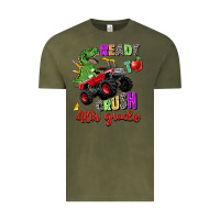 Vintage Olive ready to crush 4th grade Vintage Tee - Zillion Design Studio