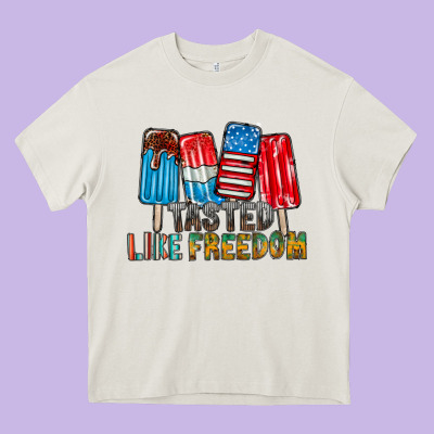 Tasted Like Freedom Heavy Core Tee Designed By Racoondesign