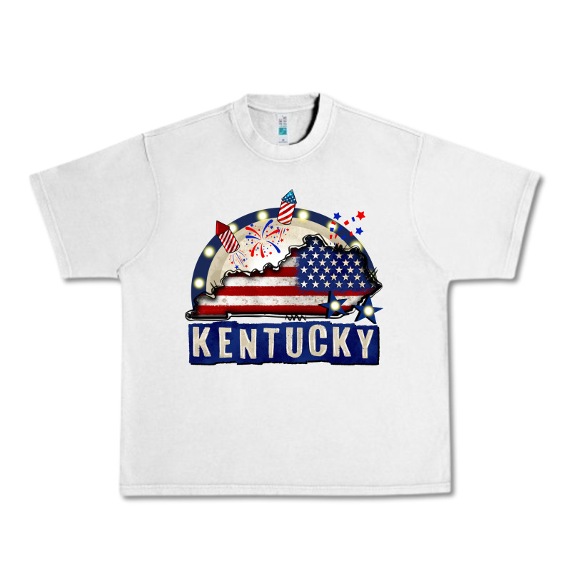 Kentucky 4th Of July Urban Heavy Tee by CowGirlArtShop | Teevron