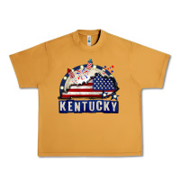 Peanut Butter Kentucky 4th of July Urban Heavy Tee - CowGirlArtShop