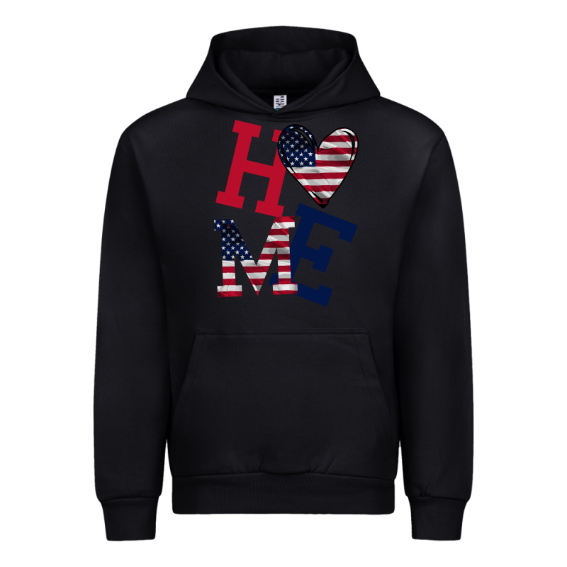American Flag Home Urban Hoodie by Bettercallsaul | Teevron